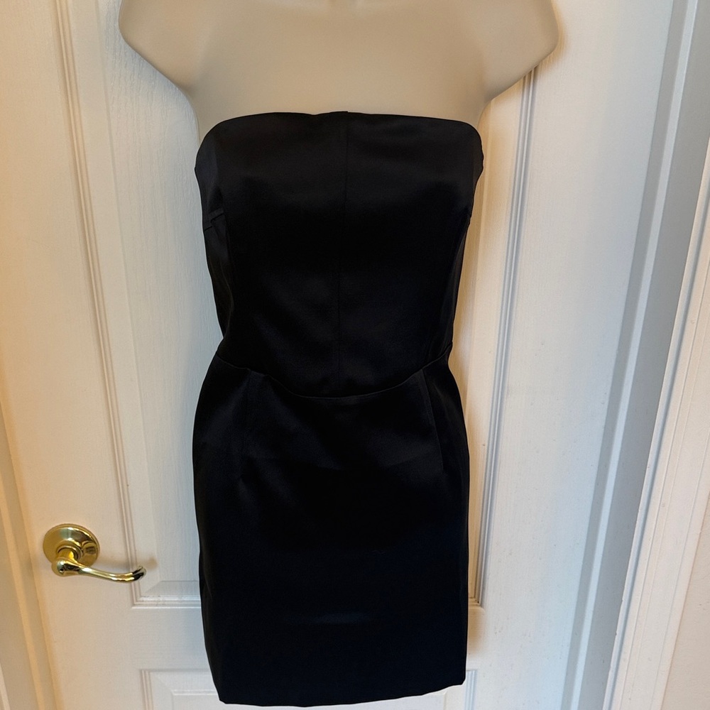 NWT H&M Classic Black Strapless Dress